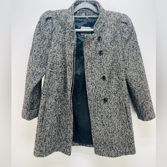 Upward Women’s Coat Blazer Gray Pure Wool Size 9 - Picture 5 of 7